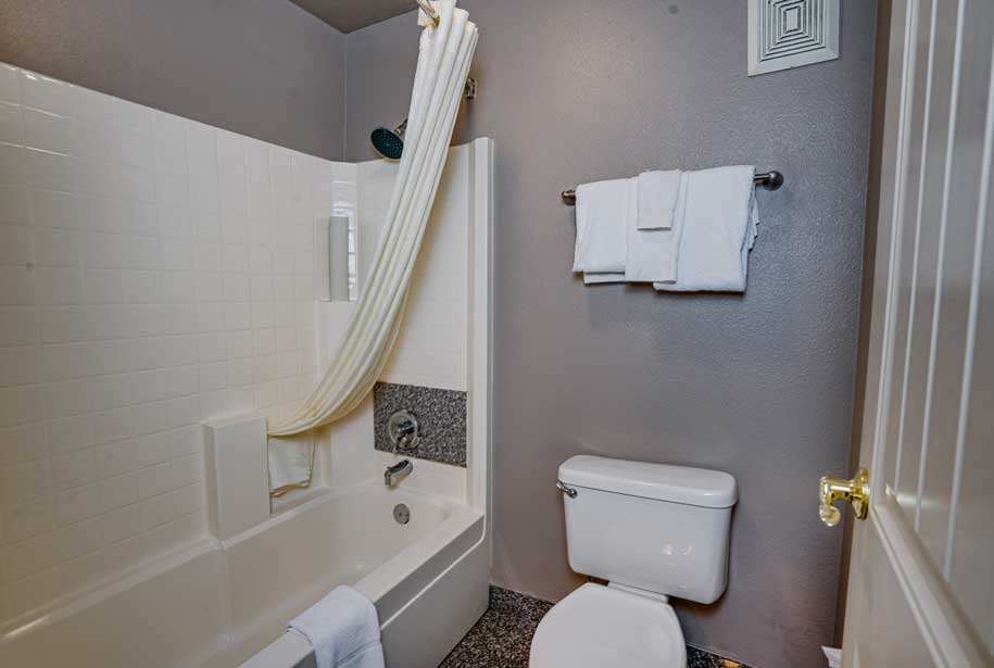 king guestroom bathroom